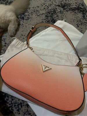 Guess Casual Shoulder bag Wanita white orange
