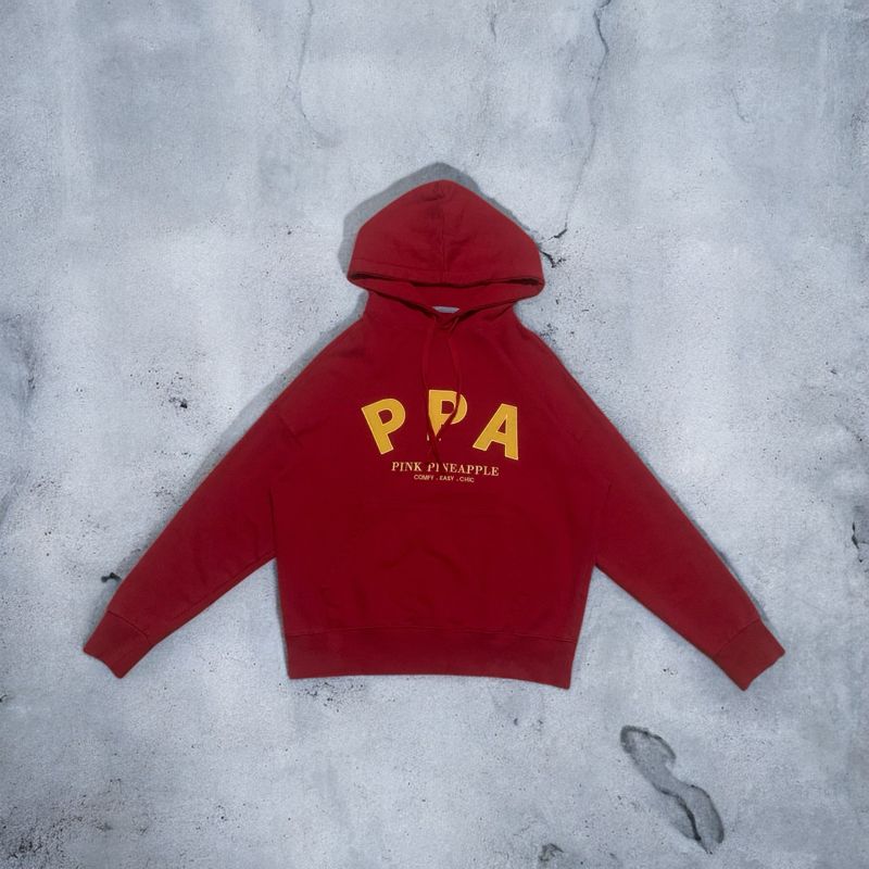 Casual Hoody Pria red, foto 2