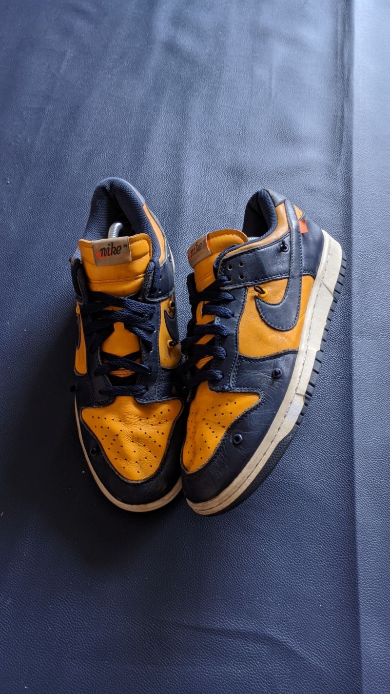 Nike Casual Sneakers Pria navy yellow, foto 2
