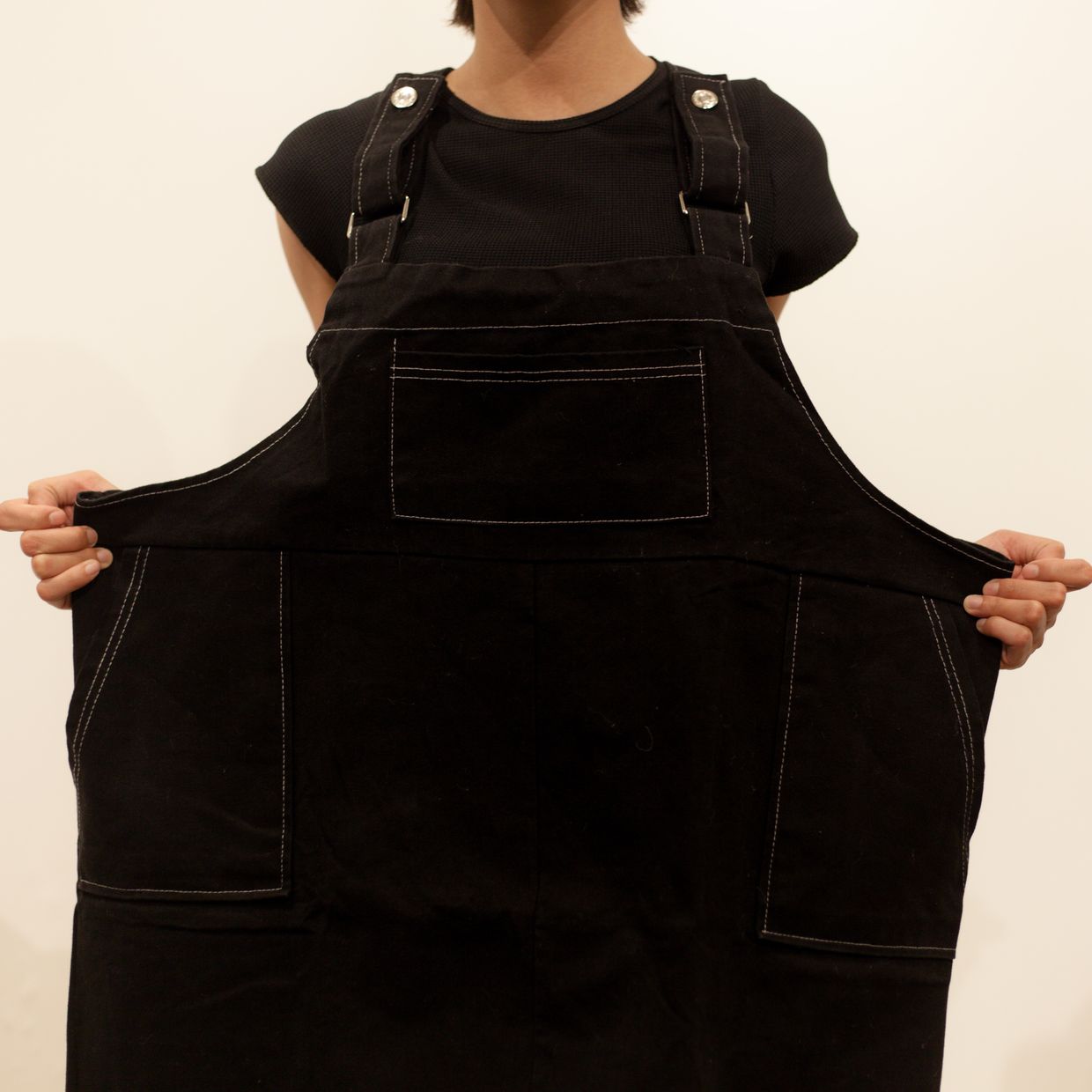 Black jumpsuit P : 106cm LD, foto 4