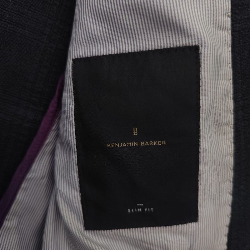 Luxury Casual Blazer Pria navy, foto 3