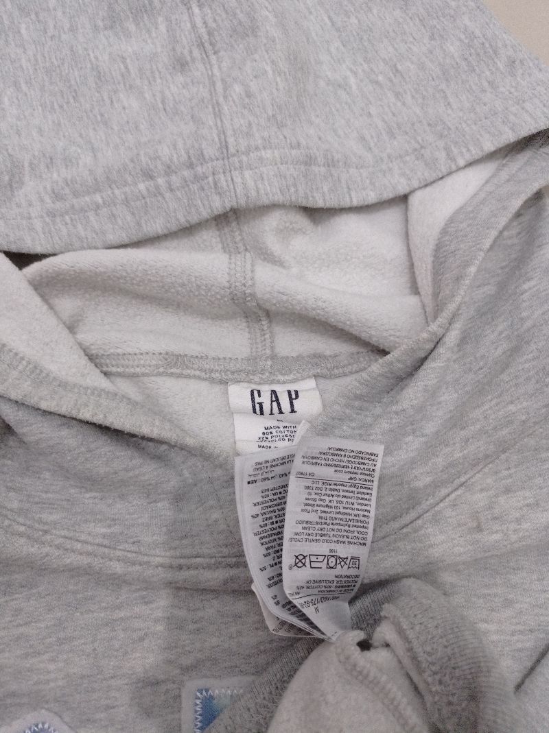 GAP Casual Hoody Pria gray, foto 3