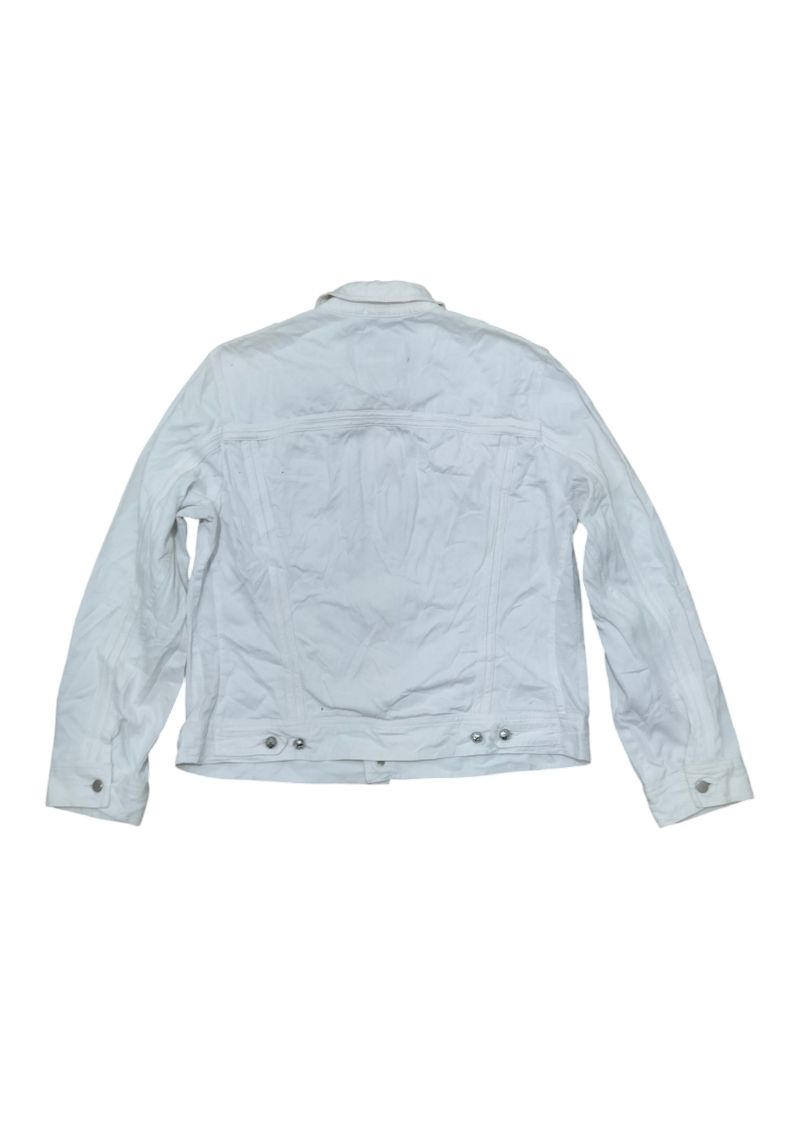 Versace Casual Denim jacket Pria white, foto 3