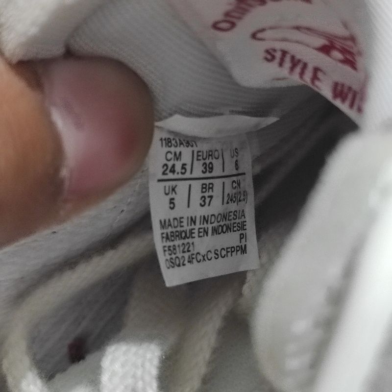 Onitsuka Tiger Casual Sneakers Pria red gray, foto 6