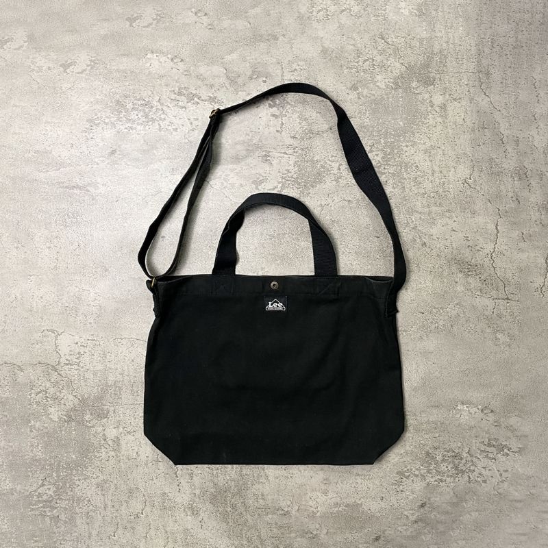 Lee Minimalist Casual Bag Pria black, foto 2