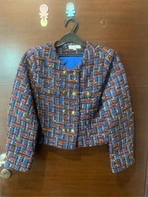 Futurist Blazer Wanita navy
