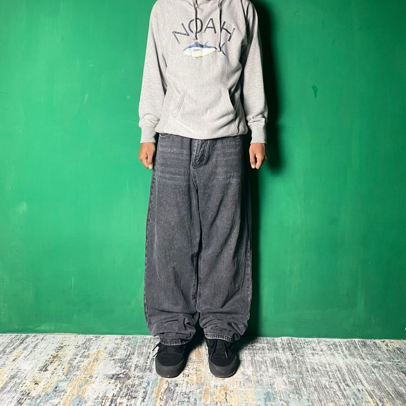 Skater Jeans Pria black gray, foto 2