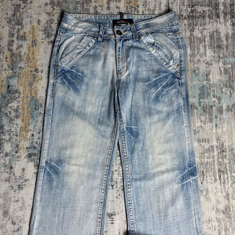 Y2K Skater Jeans Pria blue, foto 5