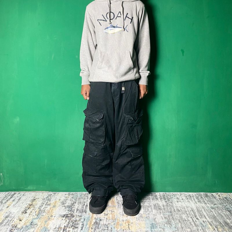 Y2K Skater Jeans Pria black, foto 2