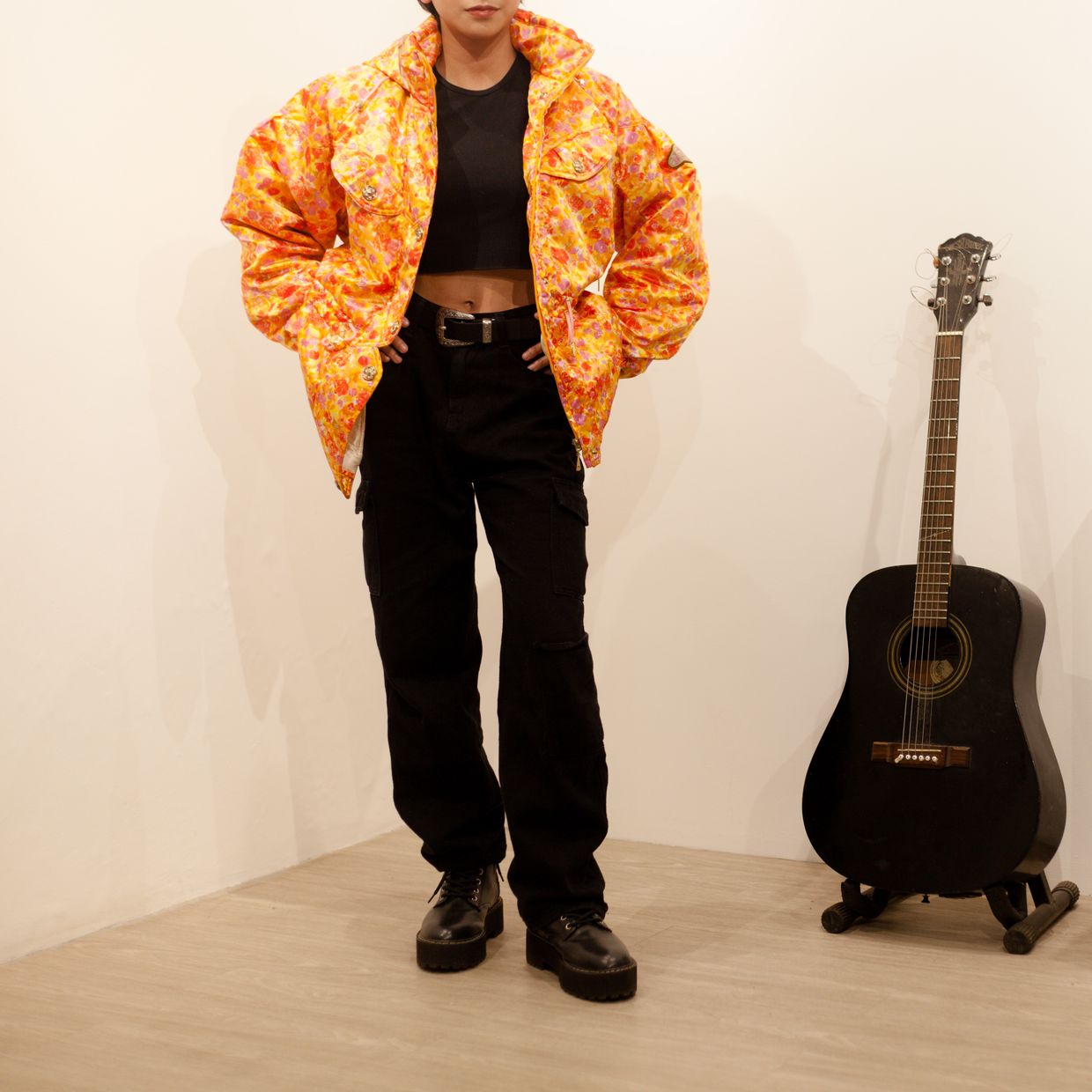 😺 flower orange jacket 😺 P, foto 2
