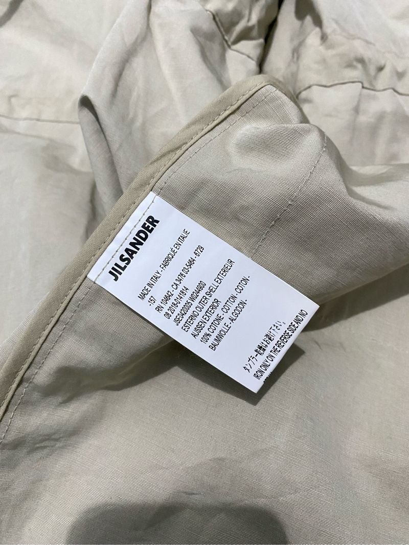 Jil Sander Y2K Parka Pria cream, foto 7