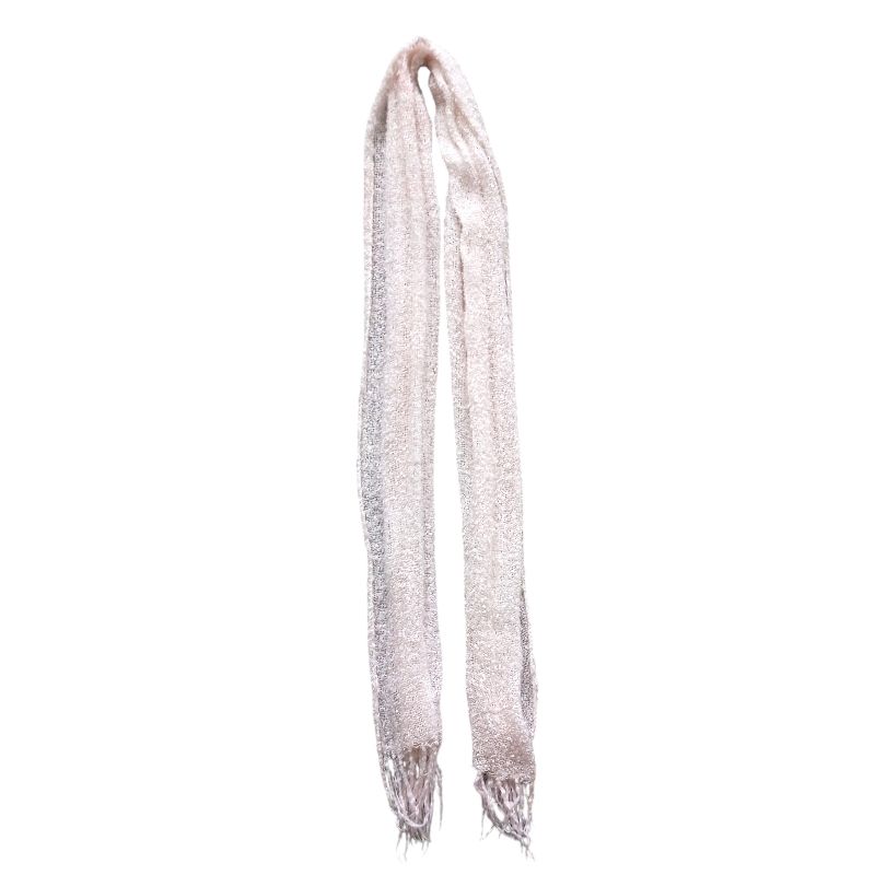 Goth Emo Scarf Wanita white pink, foto 2