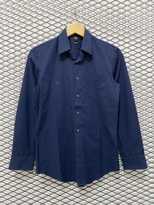 Uniqlo Y2K Casual Casual shirt Pria navy
