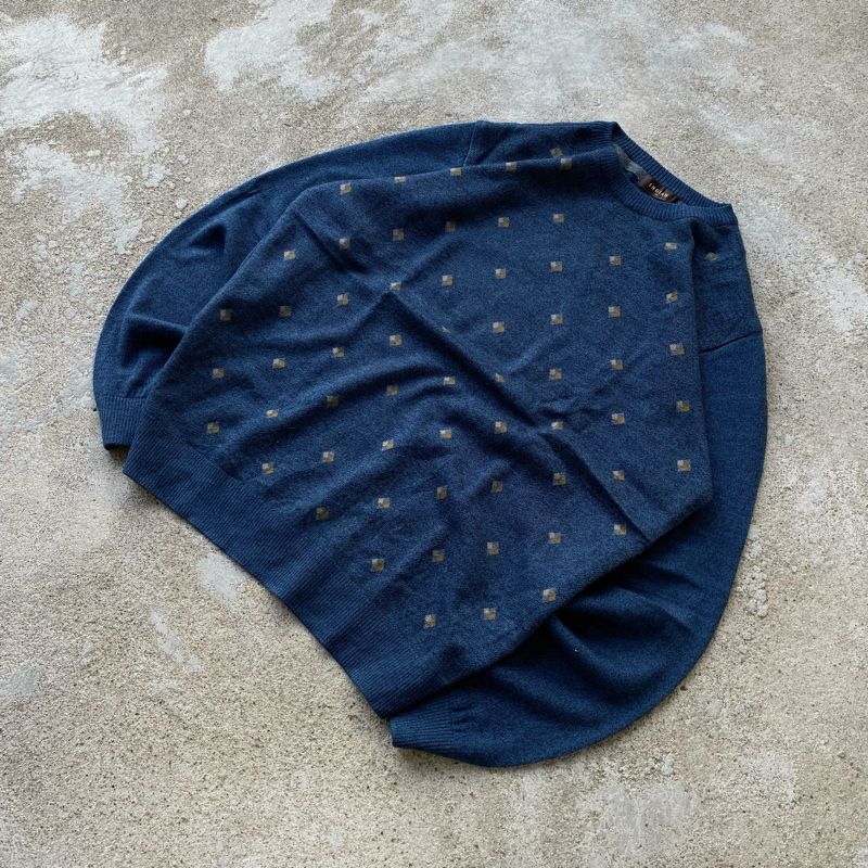 Casual Sweatshirt Pria navy, foto 3