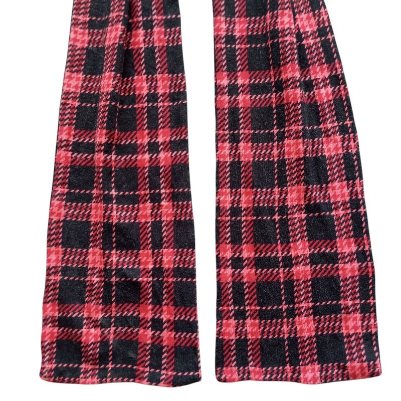 Goth Emo Scarf Wanita red black, foto 3