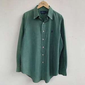 Polo Ralph Lauren Vintage Casual Casual shirt Pria green