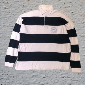 Carhartt Minimalist Casual Polo shirt Pria white navy