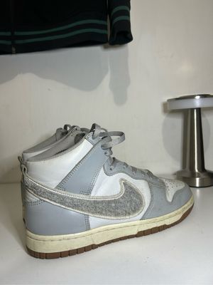 Nike Streetwear Y2K Sneakers Pria white gray
