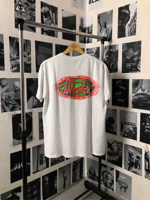 Stussy Skater Minimalist T-shirt Pria white