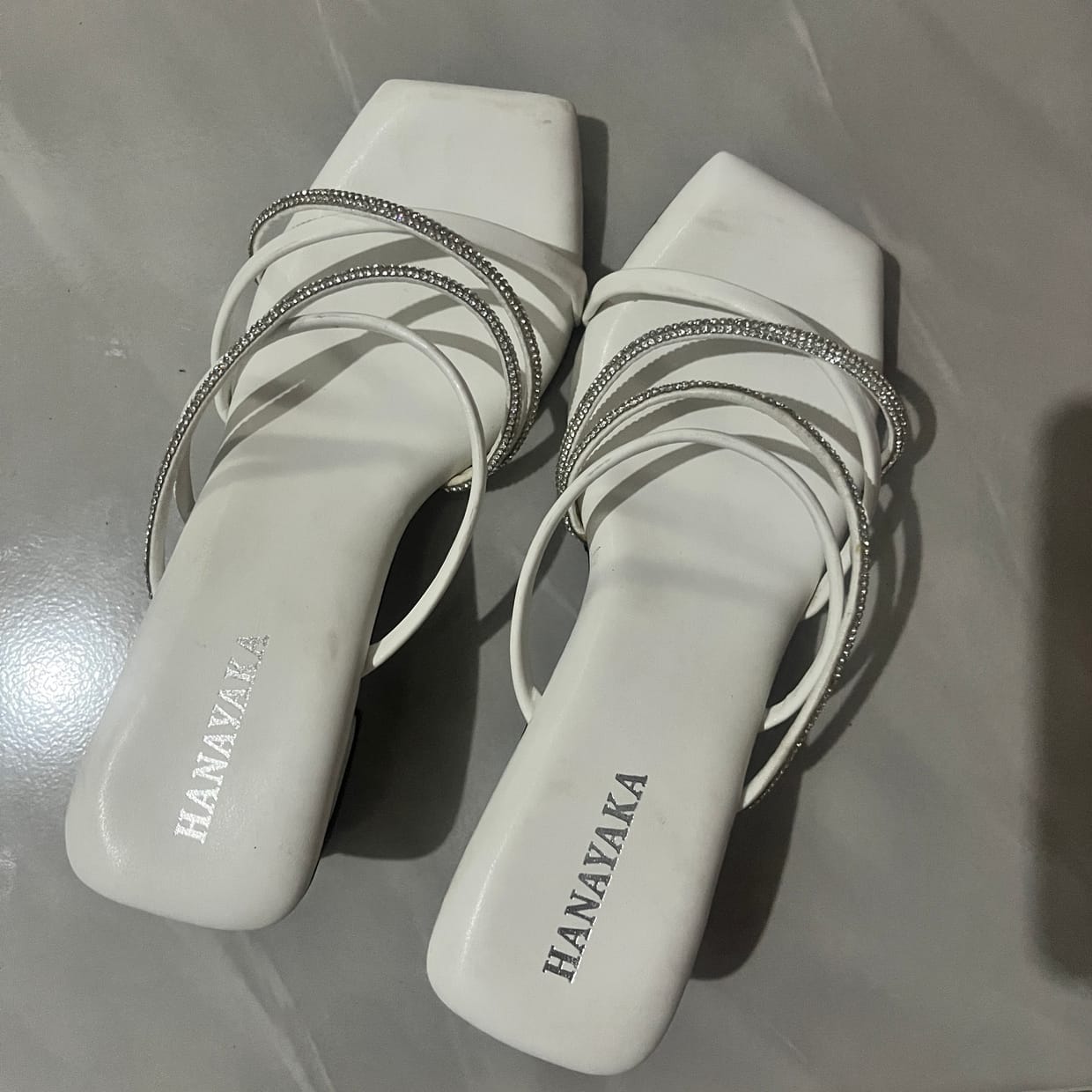 Luxury Futurist Heels Wanita white