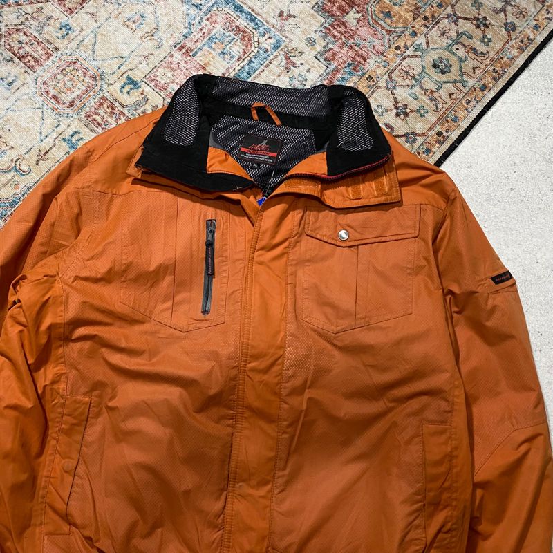 Sportswear Windbreaker Pria orange, foto 3