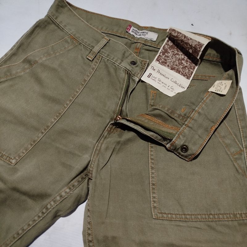 Levi's Casual Jeans Pria green, foto 7