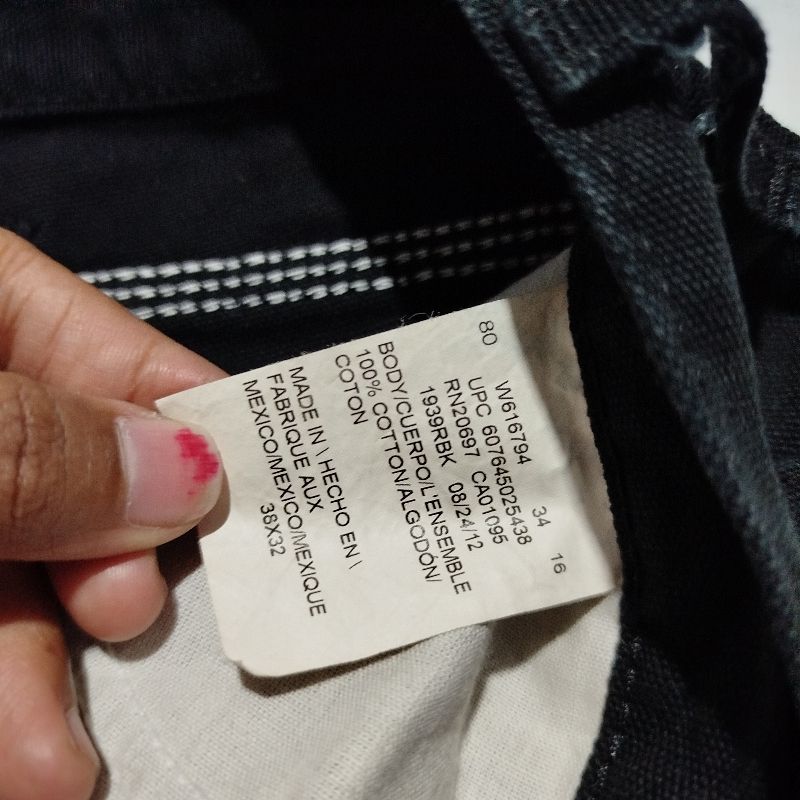 Dickies Casual Jeans Pria black, foto 7