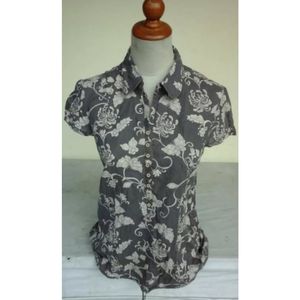 Casual Shirt Wanita gray