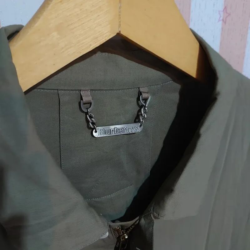 Burberry Casual Denim jacket Pria green, foto 3