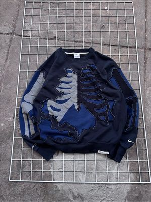 Nike Casual Reworked Sweatshirt Pria black