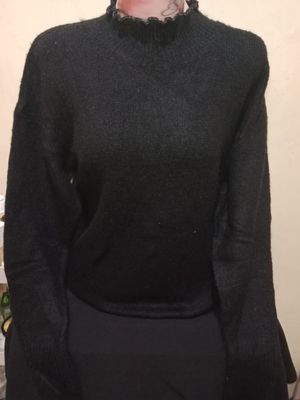 Casual T-shirt Wanita black