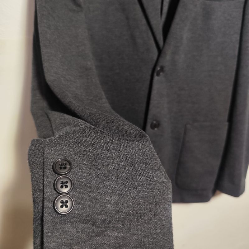 Uniqlo Casual Blazer Pria gray, foto 3