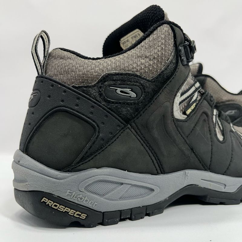 Gorpcore Biker Ankle boots Pria black gray, foto 3