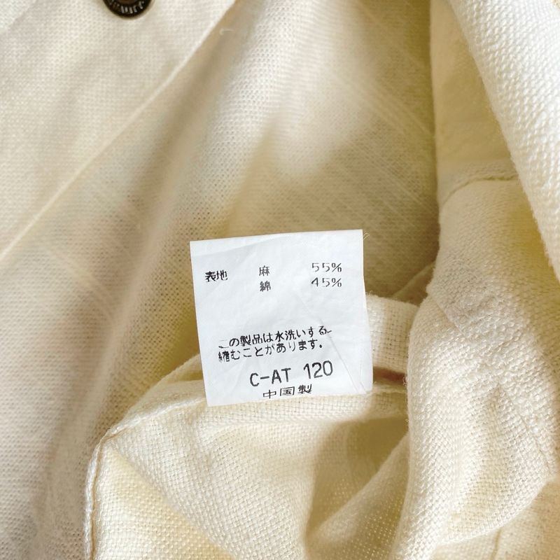 Casual Denim jacket Pria cream, foto 6