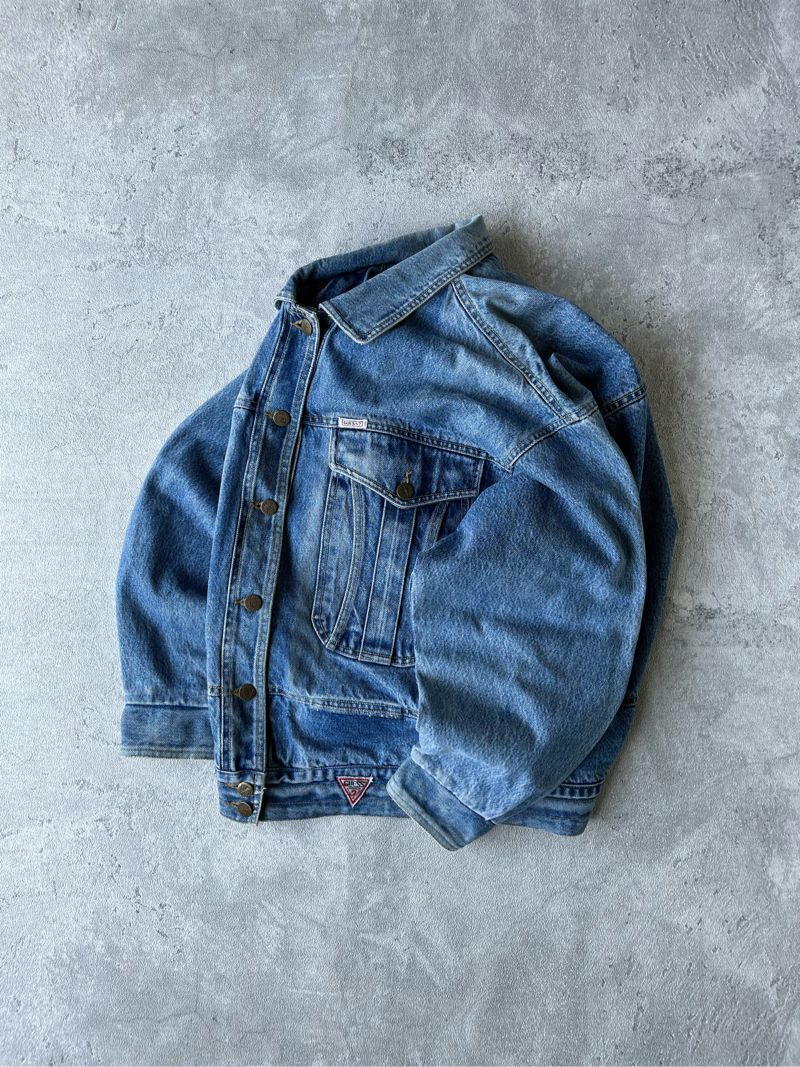Guess Vintage Denim jacket Pria blue, foto 2