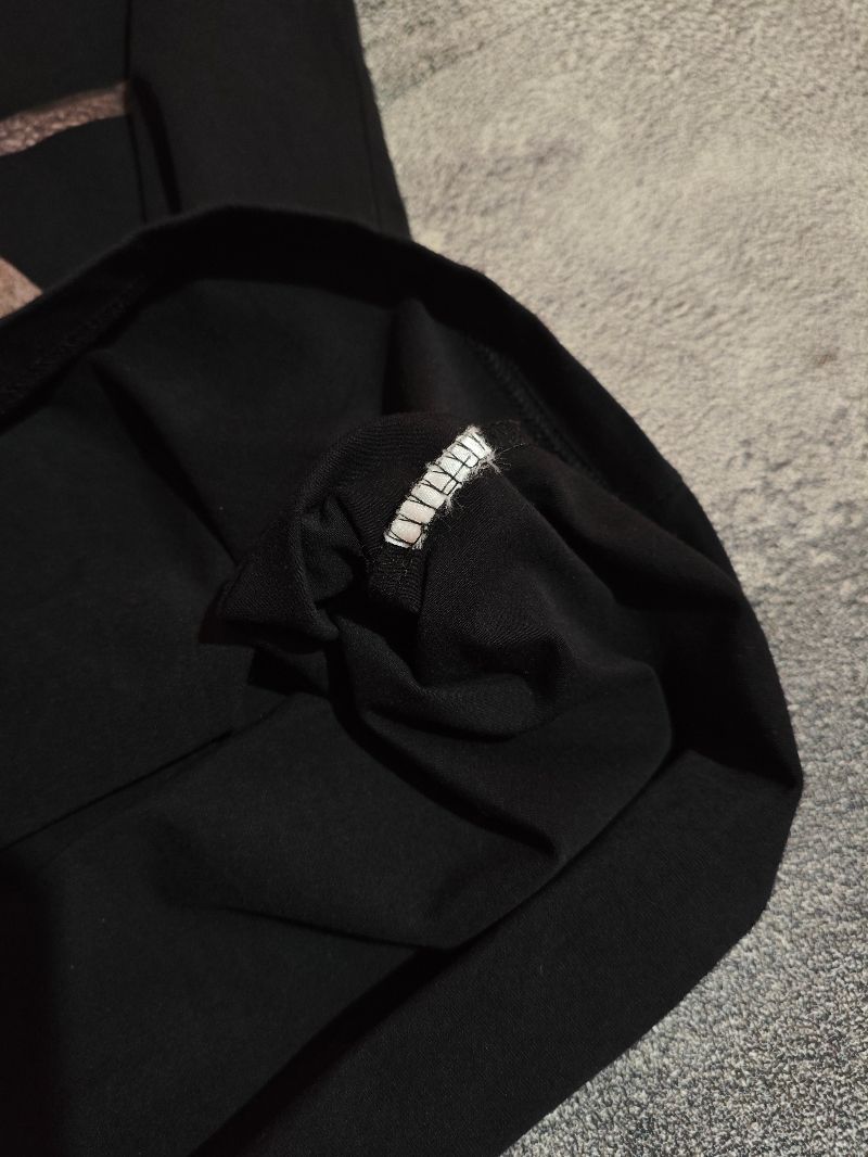 Givenchy Luxury T-shirt Pria black, foto 6