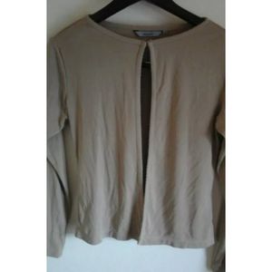 Casual Cardigan Wanita tan