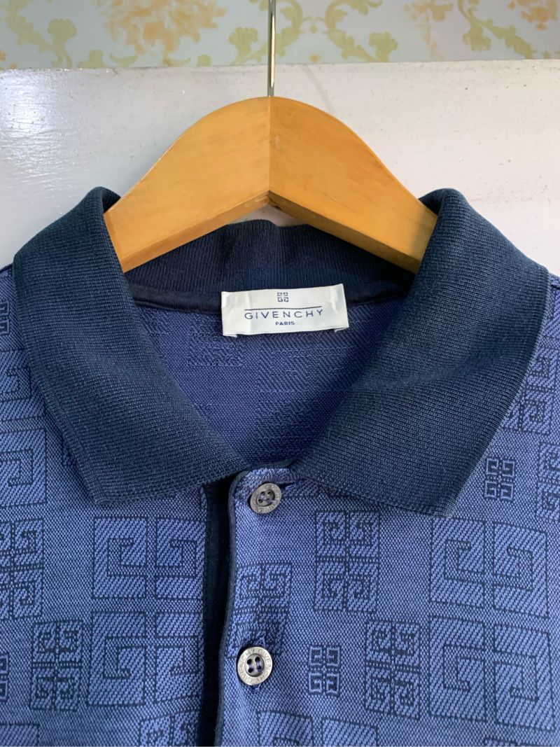 Givenchy Casual Polo shirt Pria navy, foto 5