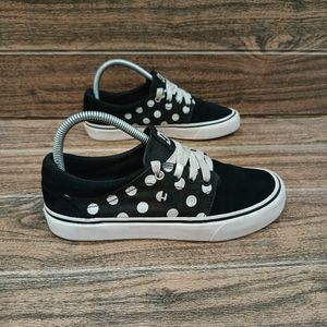 DC Shoes Grunge Skater Sneakers Wanita white black