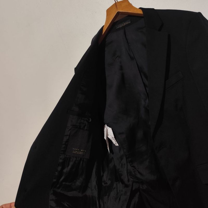 ZARA Luxury Suit Pria black, foto 4