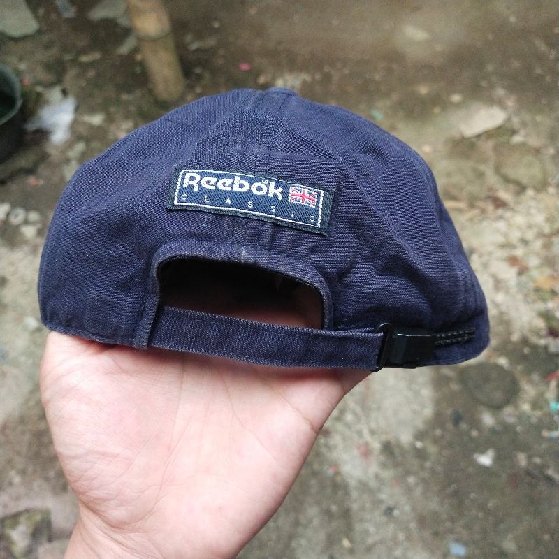 Reebok Vintage Casual Hat Pria navy, foto 4