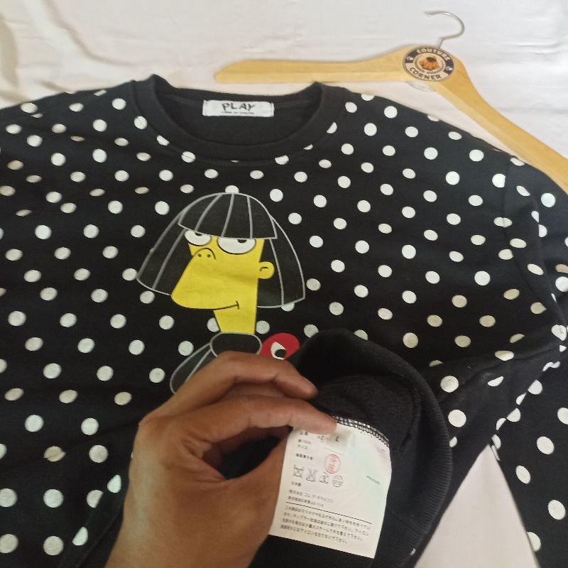 COMME des GARÇONS Casual Sweater Pria multicolor, foto 3
