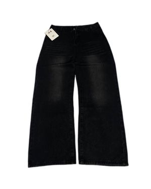 Japanese brand Vintage Streetwear Jeans Pria black