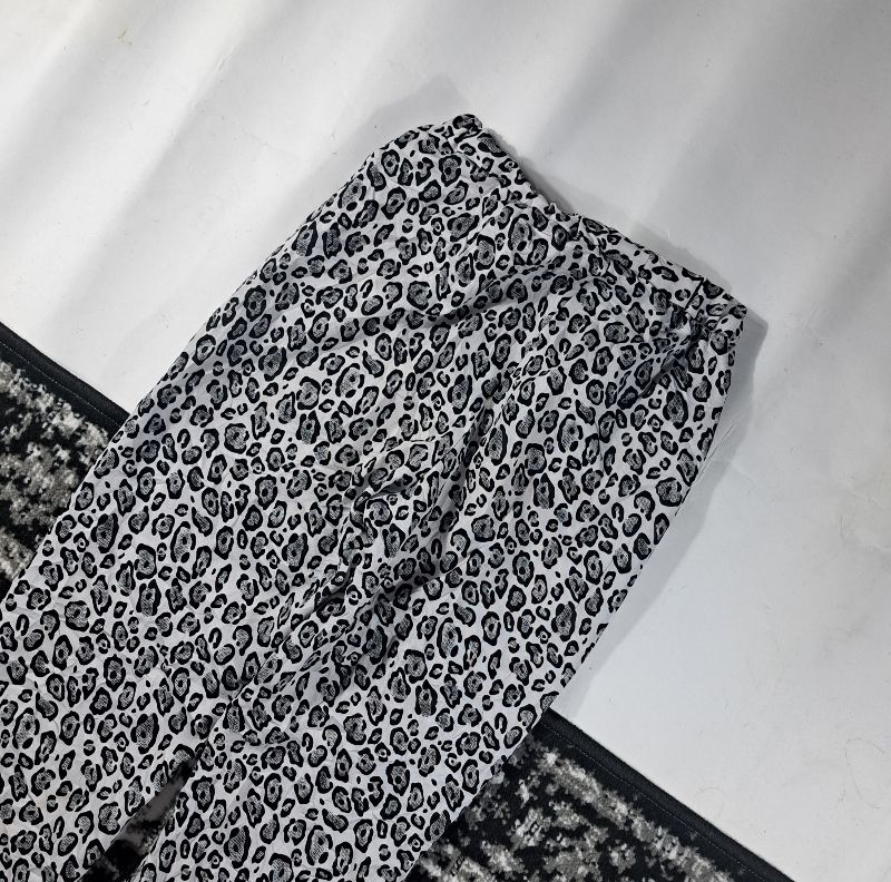 Grunge Casual pants Pria white black, foto 2