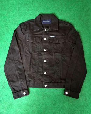 Calvin Klein Casual Denim jacket Pria black