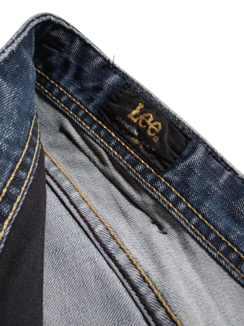 Lee Luxury Grunge Jeans Pria navy, foto 5