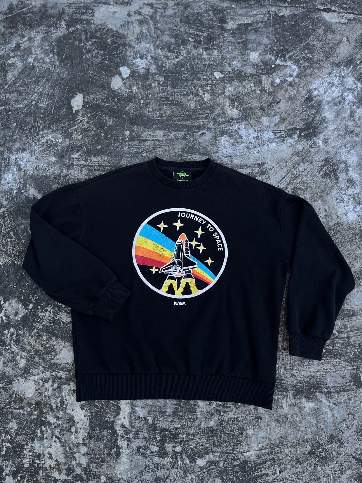 Casual Sweatshirt Pria black