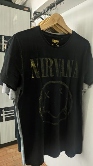 Vintage Emo T-shirt Pria black