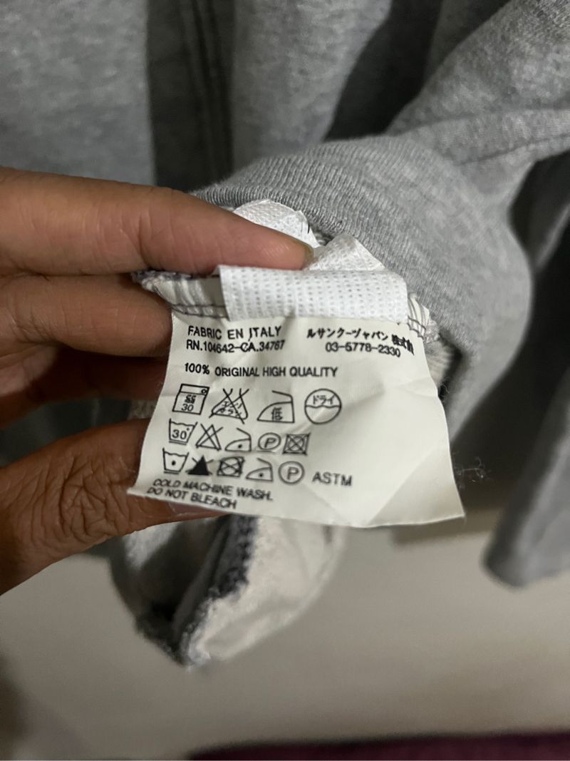 Emporio Armani Casual Track jacket Pria gray, foto 7