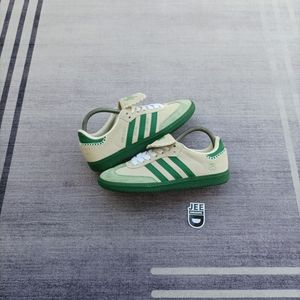 Adidas Casual Sneakers Wanita white green